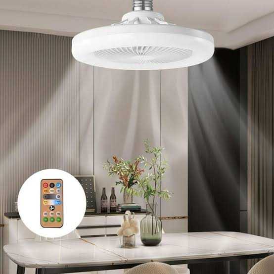Cooling & Lighting Perfection! 💡 LED Ceiling Fan with Light – Energy-Efficient, Remote Control & Modern Design for Home Comfort