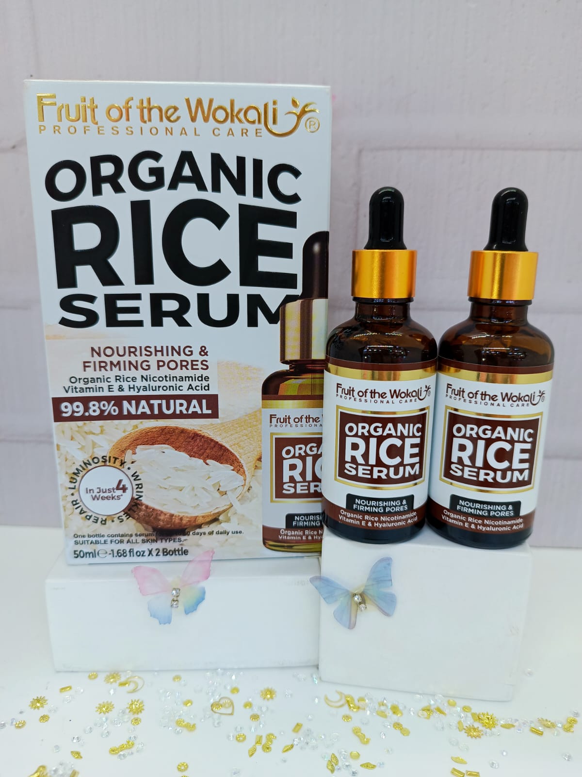 Fruit of the Wokali Rice Serum 50ml – Nourishing, Firming & Pore-Minimizing Brightening Serum