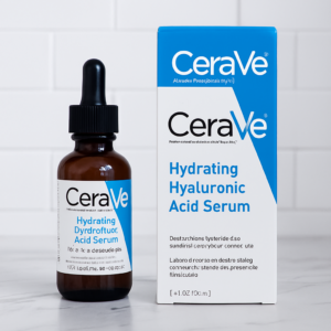 CeraVe Hydrating Hyaluronic Acid Serum – Lightweight Face Serum for Intense Hydration, Smooth Skin Texture & Long-Lasting Moisture Retention – 30ml
