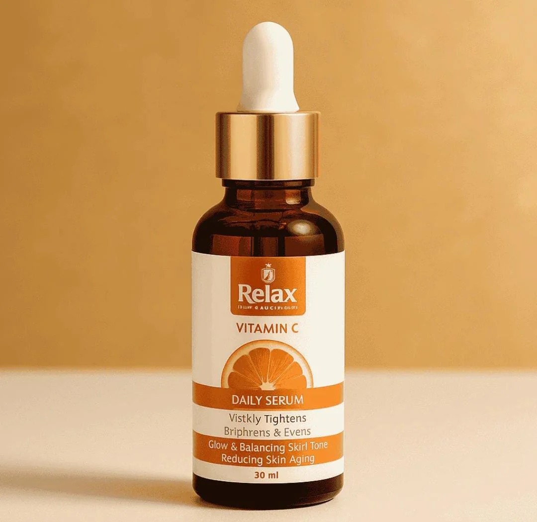 Relax Vitamin C Daily Face Serum 30ml – Brightening, Anti-Aging, Hydrating Serum for Glowing & Radiant Skin - Image 4