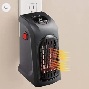 400W Electric Handy Room Heater | Portable Mini Heater for Bedroom, Office & Travel | Small Energy-Efficient Space Heater for Home Use