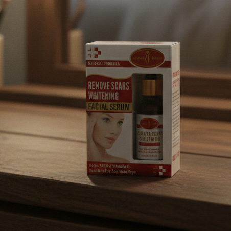 Remove Scars Whitening Facial Serum 30ML – Smooth Hydration | Gentle Care | Fast Absorption | Brightening & Spot-Reducing Formula - Image 2