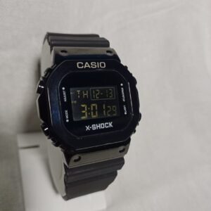 Casio X-SHOCK Classic Square Digital Watch | Black Resin Shock-Resistant Sport Watch with Day, Date & Time Display | Water-Resistant
