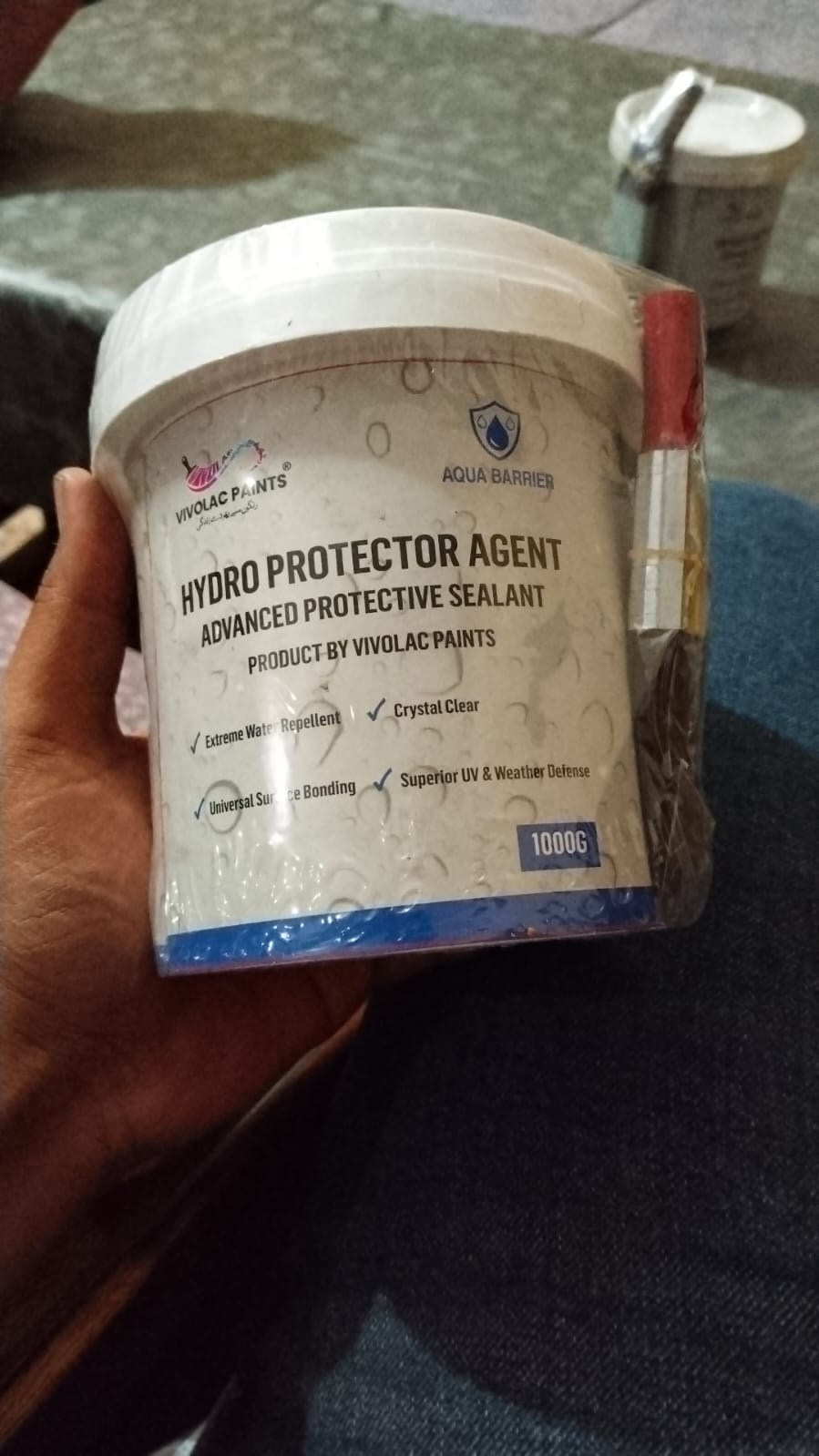 Hydra Sealant Waterproofing Agent – Anti-Leak Chemical with Free Brush - Image 3