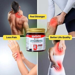 Japanese Instant Pain Relief Soothing Massage Gel – Fast-Absorbing Herbal Formula for Muscle, Joint & Body Pain