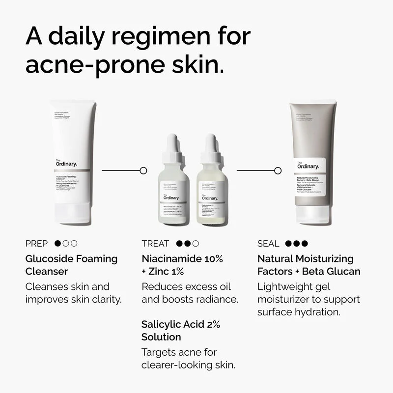 The Ordinary Salicylic Acid 2% Solution, a water-based serum designed for blemish-prone and oily skin.30ML-Imported Quality - Image 3