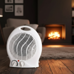 Renova FH01 Fan Heater | Compact Electric Room Heater | Fast & Efficient Heating with Reliable Performance