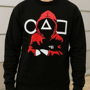 Red Guard Graphic Sweatshirt | Bold Statement Crewneck with Premium Print & Streetwear Style