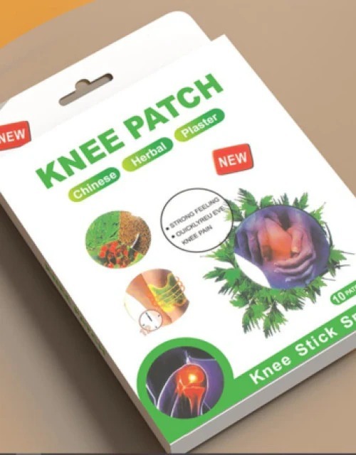 Herbal Knee Pain Relief Patch (Pack of 10 Pcs) | Heat Therapy for Joint & Muscle Comfort | Natural Pain Relief for Arthritis, Stiffness & Body Aches - Image 5