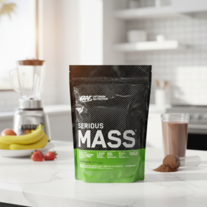 Optimum Nutrition Serious Mass Weight Gainer | High-Calorie Chocolate Protein Powder for Muscle & Mass - 2lbs