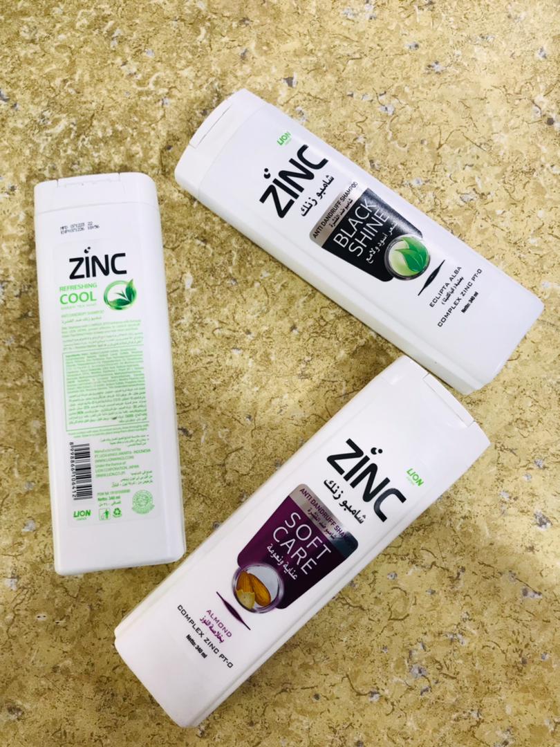 ZINC Anti-Dandruff Shampoo | For Men & Women | Complete Zinc Pro Formula | Black Shine | 340ml - Image 5