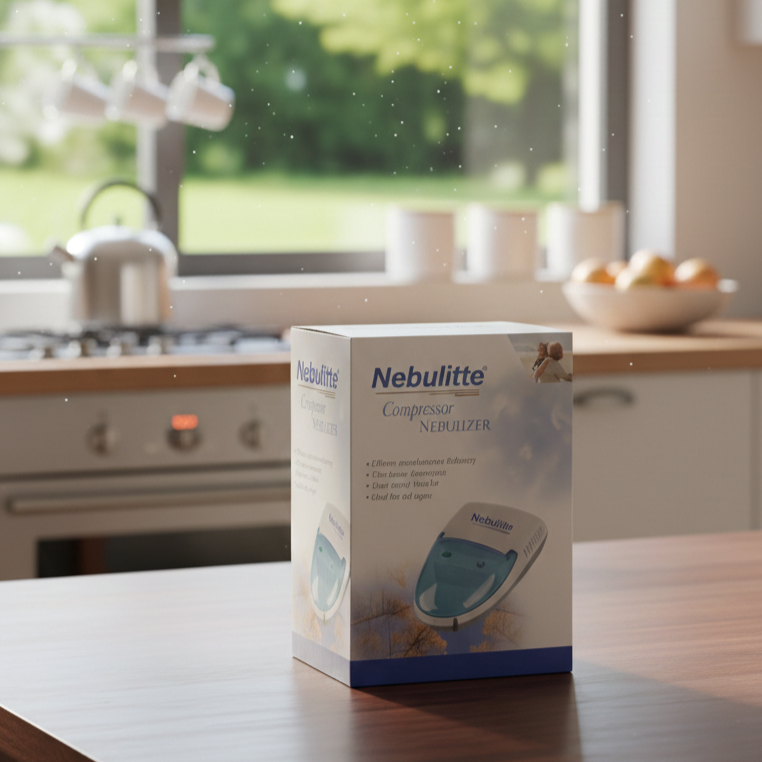 Nebulite Compressor Nebulizer Machine | Compact, Reliable Breathing Support for Easy Use - Image 4