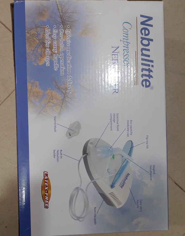 Nebulite Compressor Nebulizer Machine | Compact, Reliable Breathing Support for Easy Use - Image 2