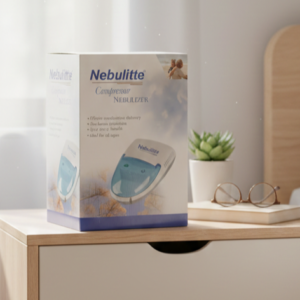 Nebulite Compressor Nebulizer Machine | Compact, Reliable Breathing Support for Easy Use