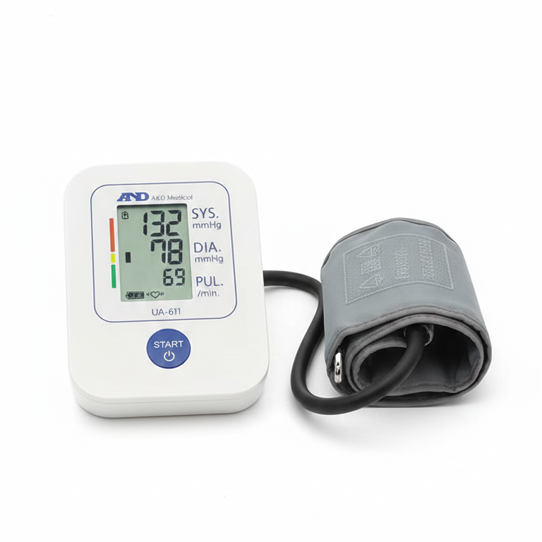 A&D Medical UA-611 Digital Blood Pressure Monitor | Clinically Validated, Automatic Upper Arm Machine with 60 Memory & Large Cuff - Image 4