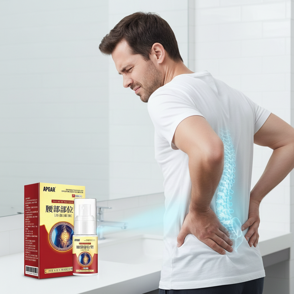 APGAR Cooling Pain Relief Gel | Fast-Acting Herbal Therapy for Back, Neck & Shoulder Pain | 30ml Roll-On Foam - Image 3