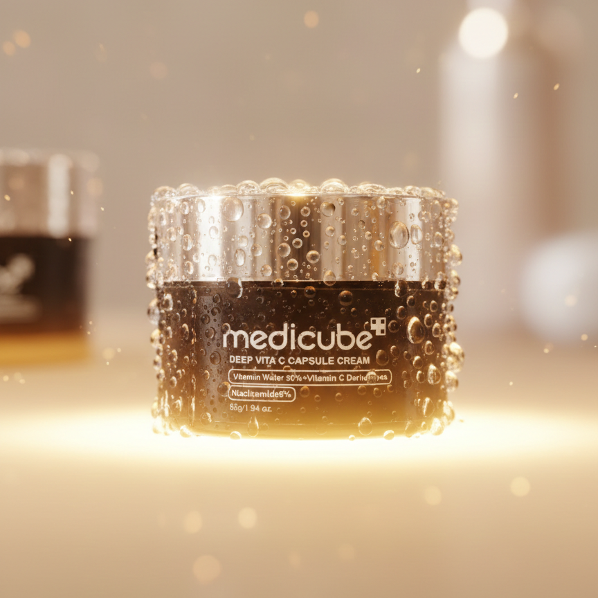 Medicube Deep Vita C Capsule Cream – Vitamin C & 5% Niacinamide Brightening - Image 3