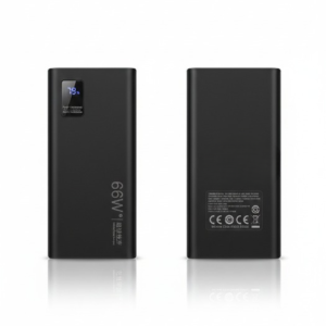 IBsmart 20000mAh Power Bank | 66W PD Fast Charging | Digital Display | Portable Polymer Power Bank for Laptops, Phones & Tablets | Ultra-Compact High-Capacity Charger