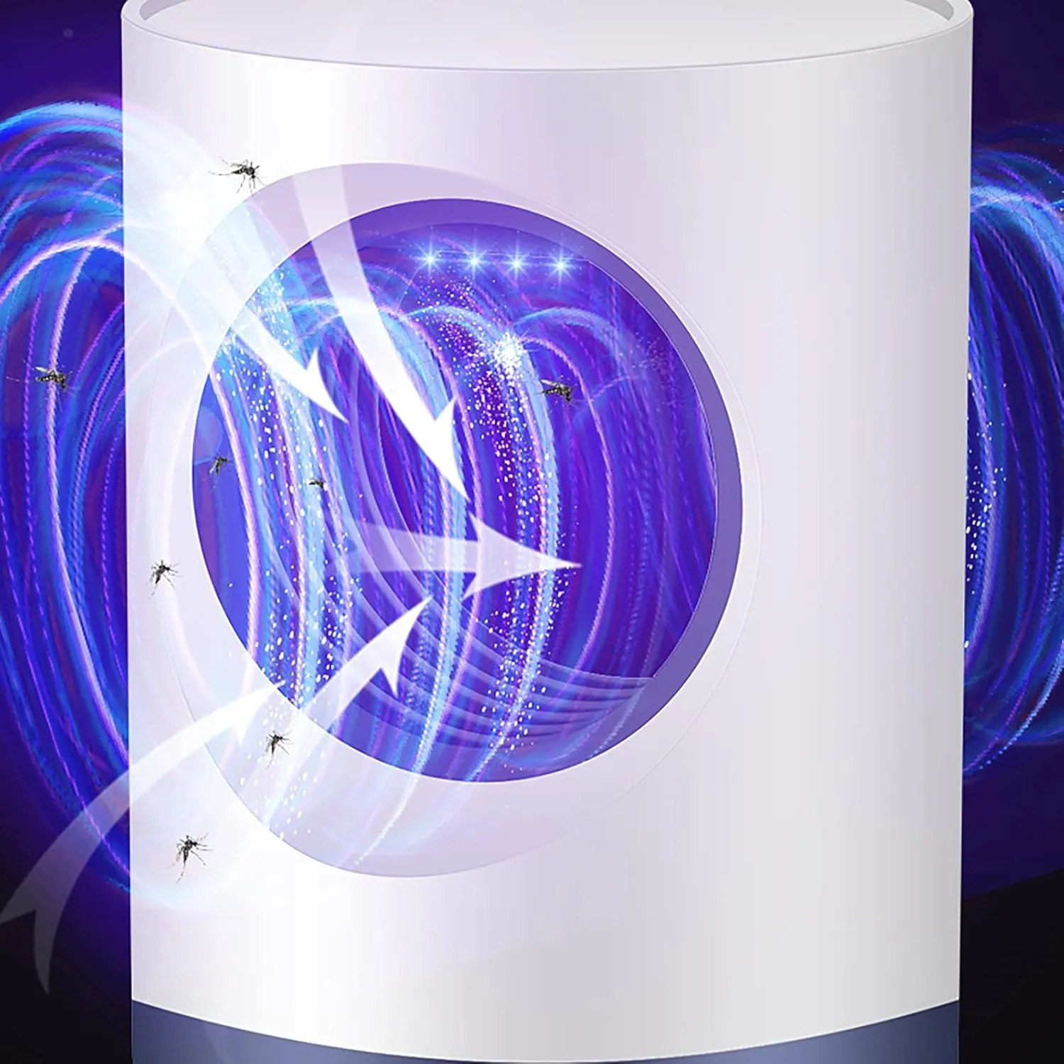 Big Size Mosquito Killer Lamp – Electric UV LED Insect Trap, USB Powered Bug Zapper for Indoor/Outdoor | Fly & Moth Repellent Light - Image 5