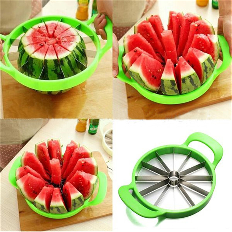 Watermelon Cutter & Fruit Slicer – Stainless Steel Melon Slicer Knife | Multi-Purpose Fruit Cutting Tool for Kitchen - Image 2