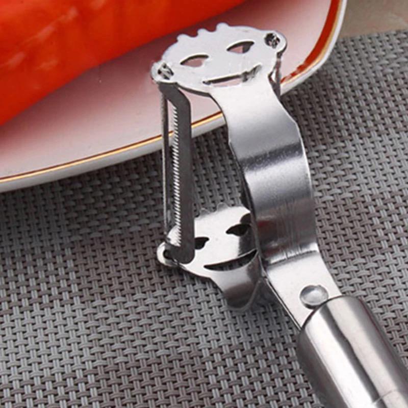 High Quality Stainless Steel Potato, Cucumber & Carrot Grater Julienne Peeler – Multi-Purpose Vegetable & Fruit Peeler Slicer Kitchen Utensil - Image 2