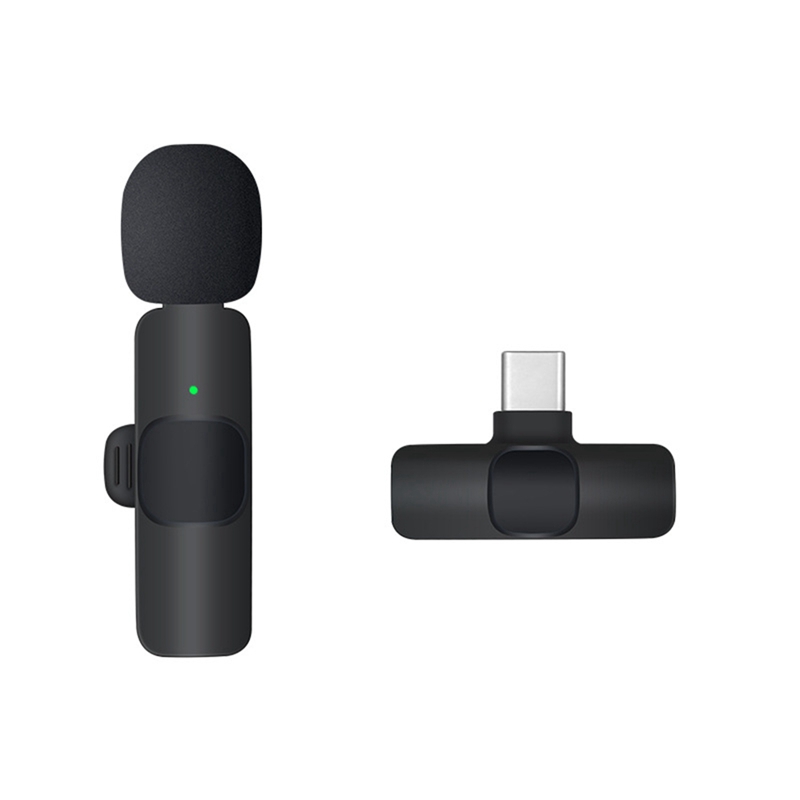K8 Collar Wireless Microphone, Type-C Lavalier Mic for Smartphone Recording - Image 2