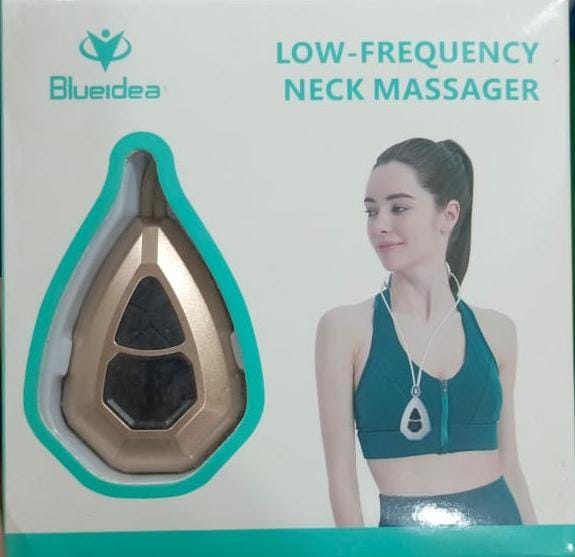Smart EMS Neck Massager with Heating – Deep Tissue Cervical Pain Relief (Random Color) - Image 3