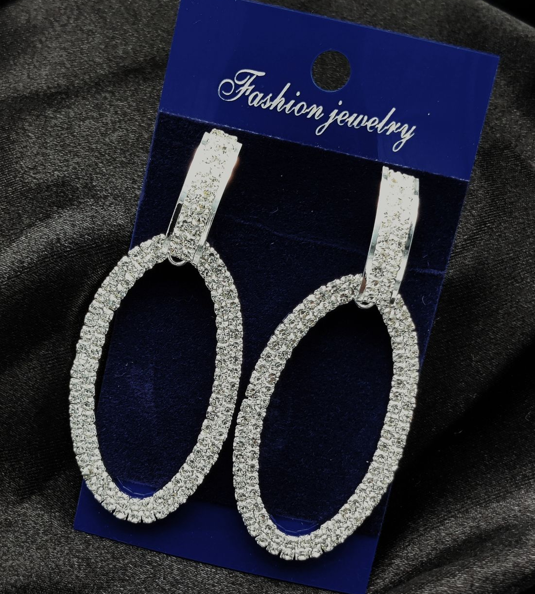 Luxury Silver Circle Earrings – Imported Tarnish-Free Women's Jewelry