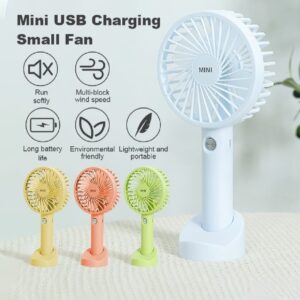 3-Speed USB Mini Handheld Fan | Portable Strong Wind Cooling Fan
