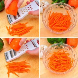 5-in-1 Multi Vegetable Cutter & Peeler – Julienne Slicer & Grater