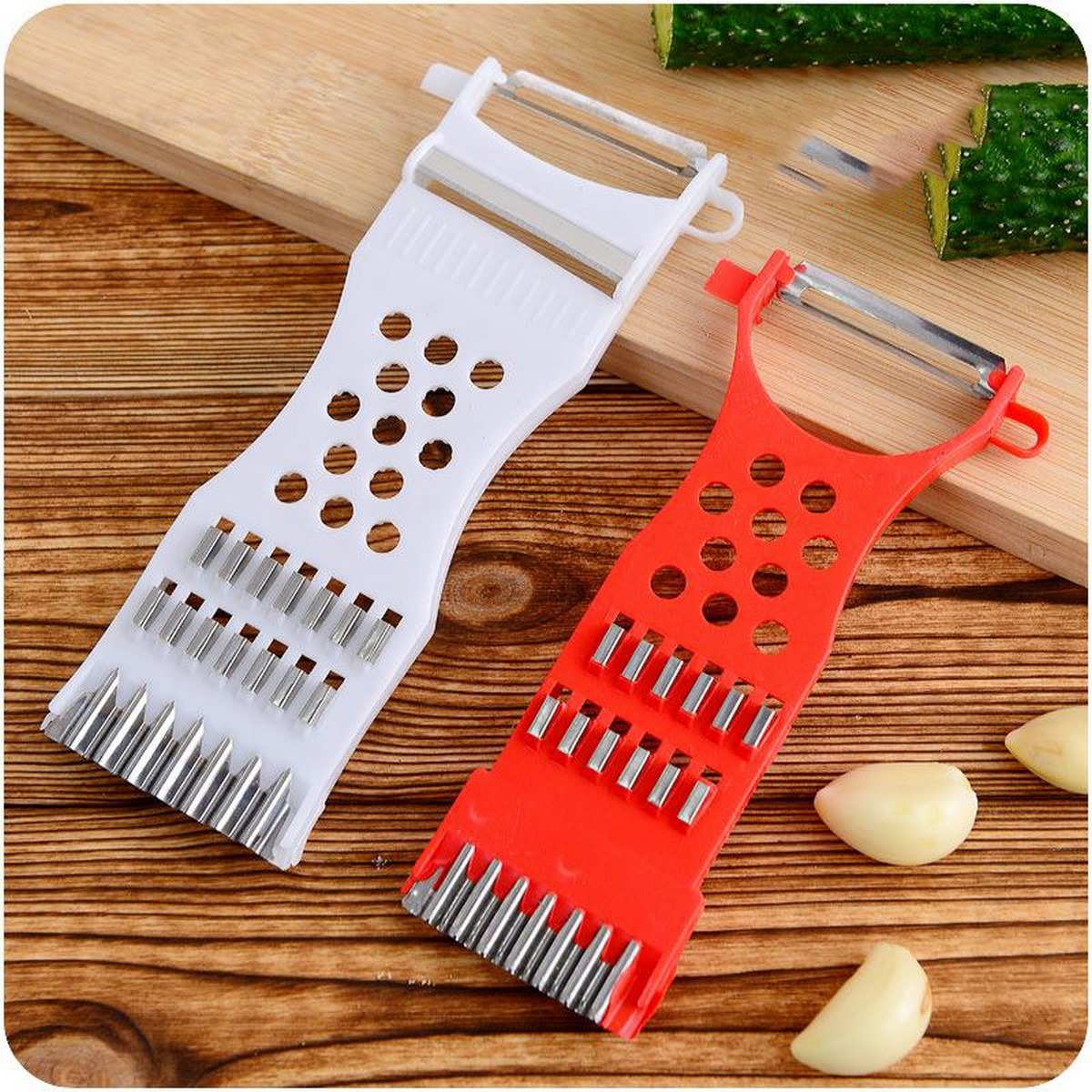 5-in-1 Multi Vegetable Cutter & Peeler – Julienne Slicer & Grater - Image 3