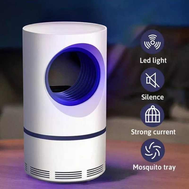 Big Size Mosquito Killer Lamp – Electric UV LED Insect Trap, USB Powered Bug Zapper for Indoor/Outdoor | Fly & Moth Repellent Light - Image 3