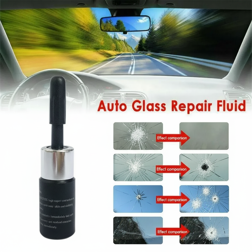 3ML Glass Crack Nano Repair Fluid – Windshield Repair Solution - Image 3