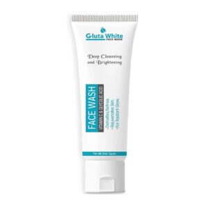 Gluta White Ultimate 3-in-1 Skin Care Set – Brightening & Anti-Aging Face Wash, Intensive Cream