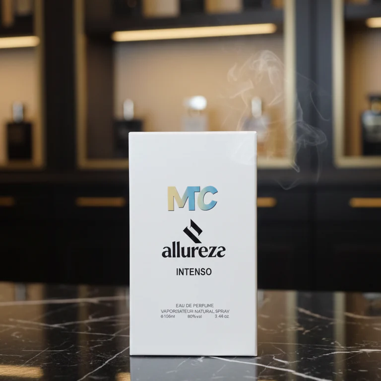 MTC Allureza Intenso Perfume, Made in France, Long Lasting 48H Fresh Fragrance - Image 3