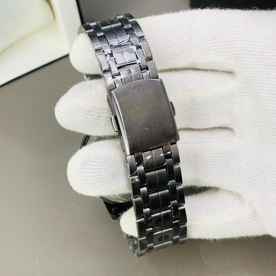 Magnetic Ball Watch, Black Stainless Steel Modern Wristwatch with Gift Box - Image 4