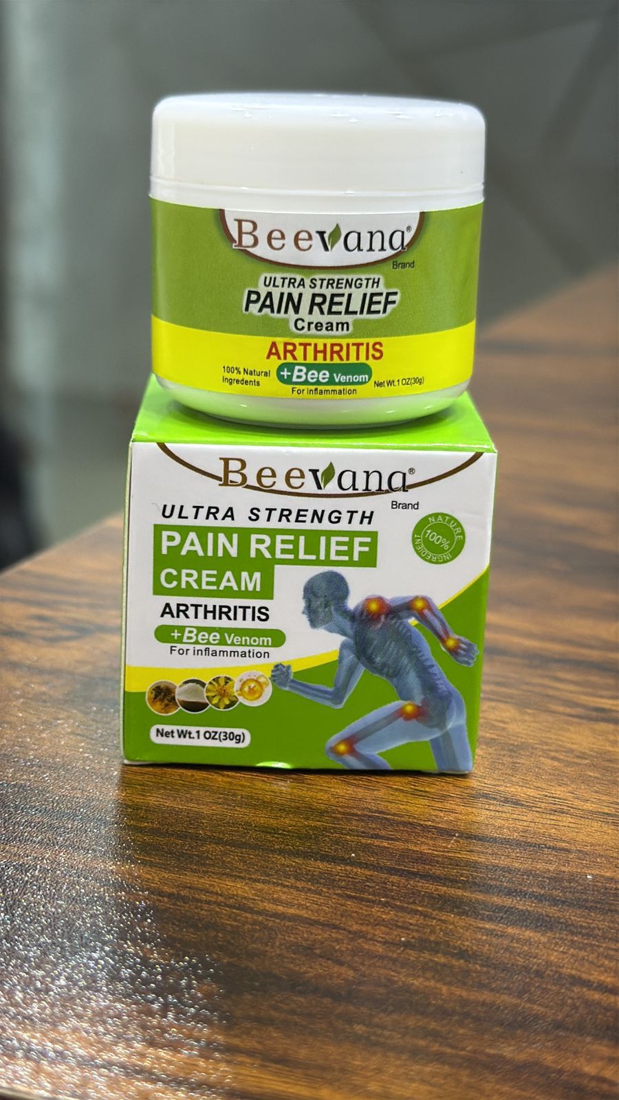 Beewana Pain Relief Cream – Fast-Acting Herbal Muscle & Joint Cream, 30gm - Image 4