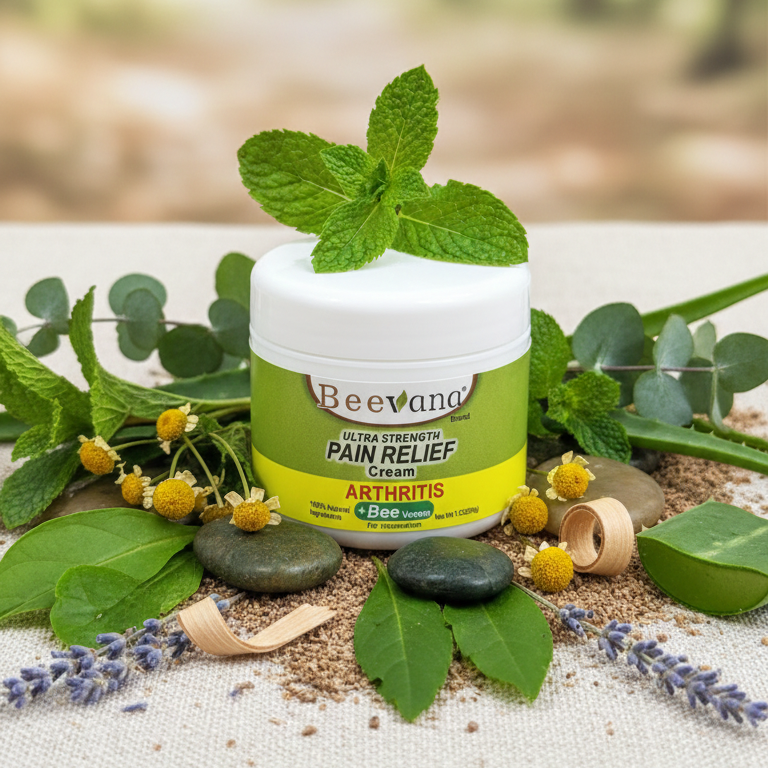 Beewana Pain Relief Cream – Fast-Acting Herbal Muscle & Joint Cream, 30gm - Image 2