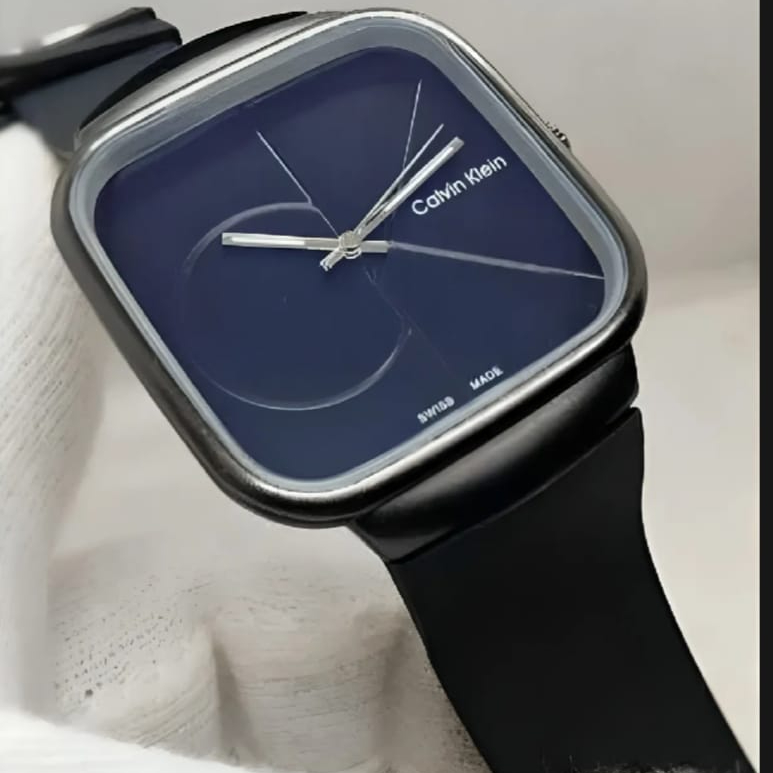 Calvin Klein Men’s Watch | Square Dial Elegant Black Timepiece - Image 3