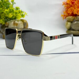 Luxury Square Black Gradient Unisex Sunglasses
