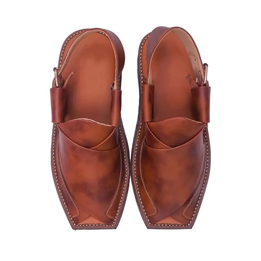 Peshawar HP Zalmi Chappal Double Sheet – Traditional Stylish, Durable & Comfortable Long-Lasting Footwear for Men (Size 10) - Image 2