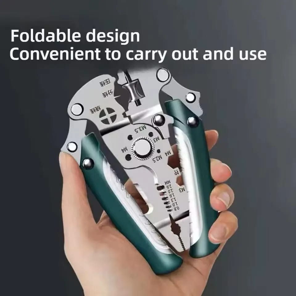 Multi-Functional Wire Stripping Pliers – Professional Imported All-in-One Electrical Tool for Stripping, Cutting, and Separation - Image 2