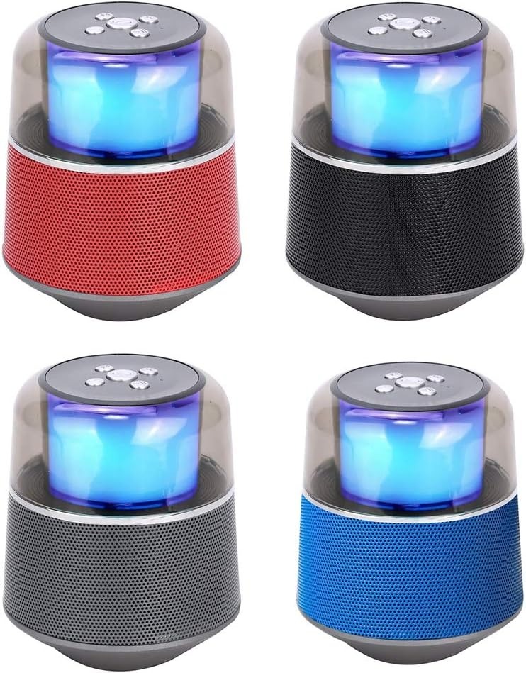 Concise Version: S6 Bluetooth Speaker with LED Light - Portable Wireless Speaker, Hands-Free Calling - Image 3