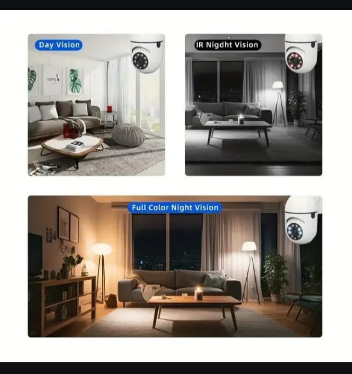Jooan Indoor Security Camera 1080p, PTZ with Color Night Vision & Motion Tracking - Image 3