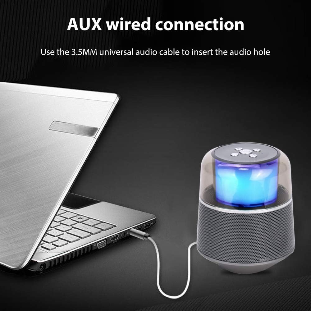 Concise Version: S6 Bluetooth Speaker with LED Light - Portable Wireless Speaker, Hands-Free Calling - Image 8