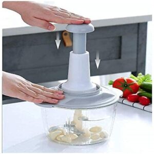 Buy Falari Multi-Function Hand-Push Chopper Online | 2L Manual Food Processor for Everyday Kitchen Use (Assorted Colors)