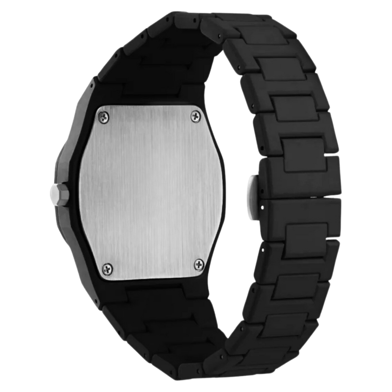 Premium Black Stainless Steel Waterproof Men’s Watch – Luxury Multi-Dial Design (With Box) - Image 3