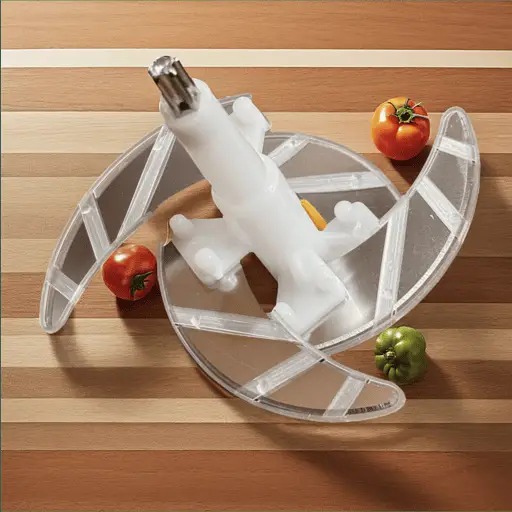 2L Manual Food Chopper – Stainless Steel Vegetable Cutter - Image 3