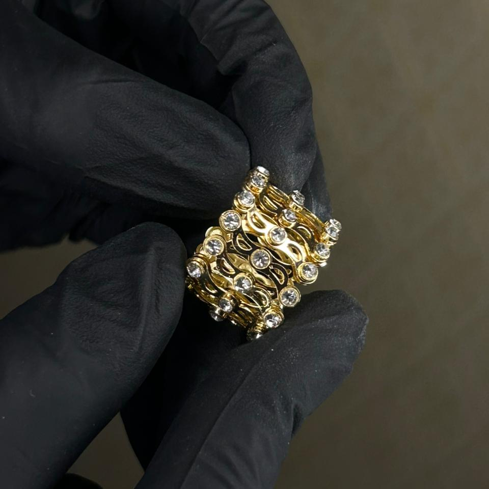 Gold Plated Transformable Ring into Bracelet – 2-in-1 Adjustable Women’s Jewelry | Elegant & Stylish Accessory - Image 4