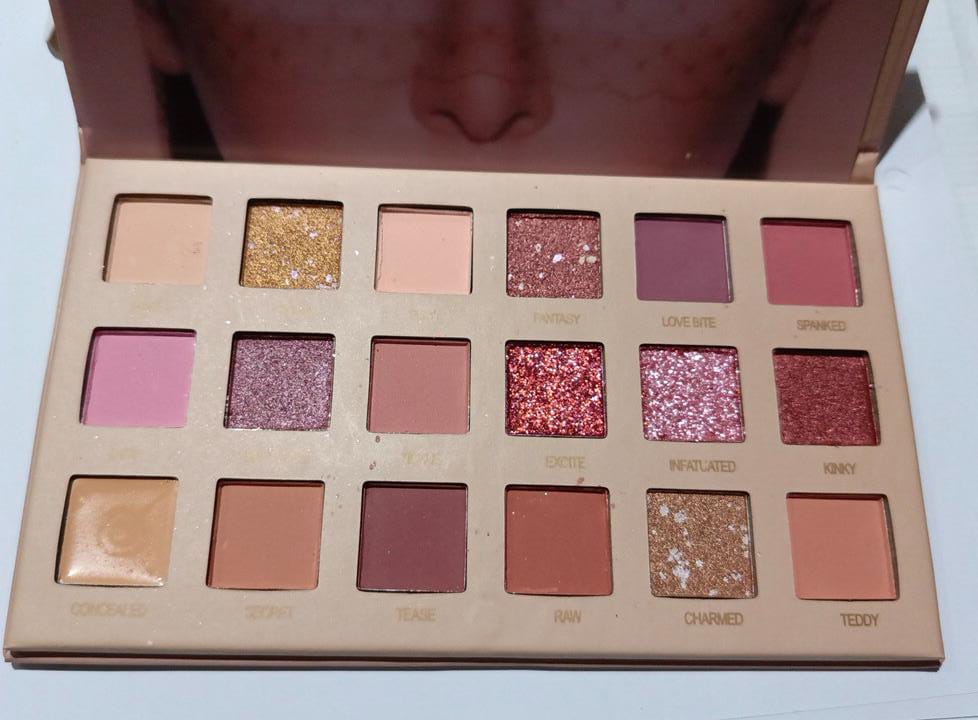 18 Shade Matte Waterproof Nude Eyeshadow Palette | Long Lasting Natural Colors Makeup Kit for Daily & Party Look - Image 5